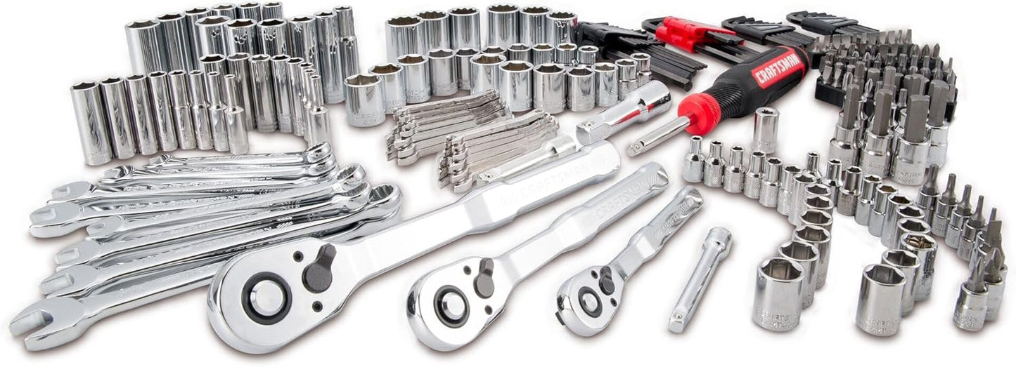 VERSASTACK mechanics tool set, 1/4 in, 3/8 in, and 1/2 in drive, 230 piece (CMMT45306)