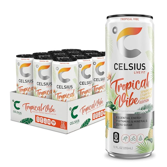 Functional Essential Energy Drink, Multiple Flavors, 12 Fl Oz (Pack of 12)
